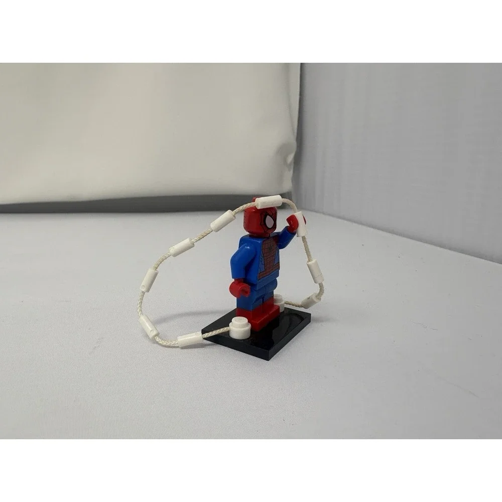 Custom Brick Spider-Man Minifigure Superhero Collectible